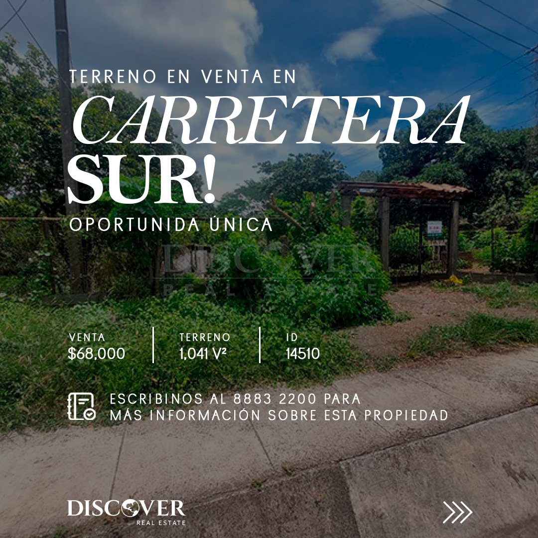DiscoverRealtor's tweet image. Las mejores oportunidades están en ubicaciones estratégicas, y Carretera Sur es una de ellas.

 Ideal para vivienda, proyecto comercial o inversión a largo plazo, con acceso directo a vía principal y entorno natural.

📐 1,041 v²
💰 $68,000
🔑 ID 14510
📲 Más info: +505 8883-2200