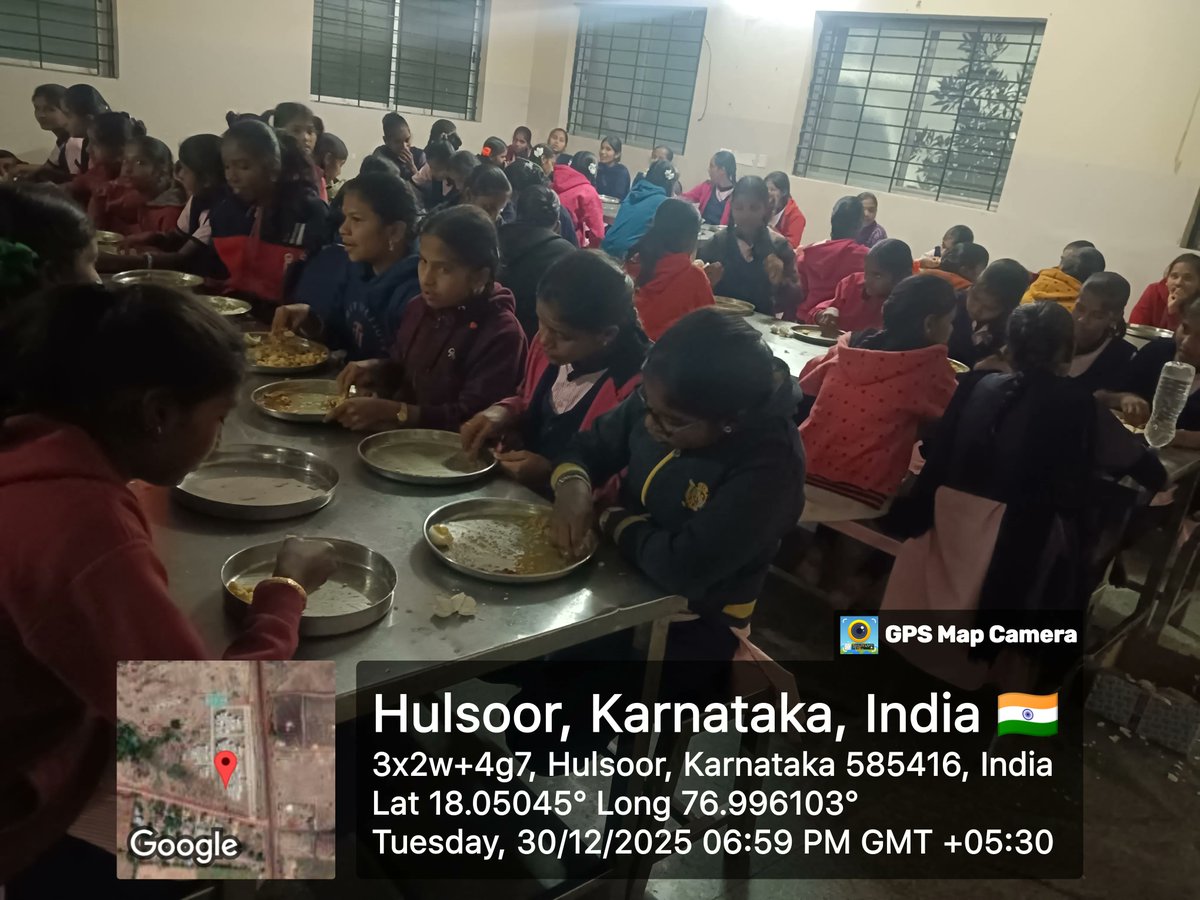 PrincipalMDRS's tweet photo. Dinner  #SocialAudit_SWDMeals #SocialWelfare_Karnataka https://t.co/5O6ITaTJoP