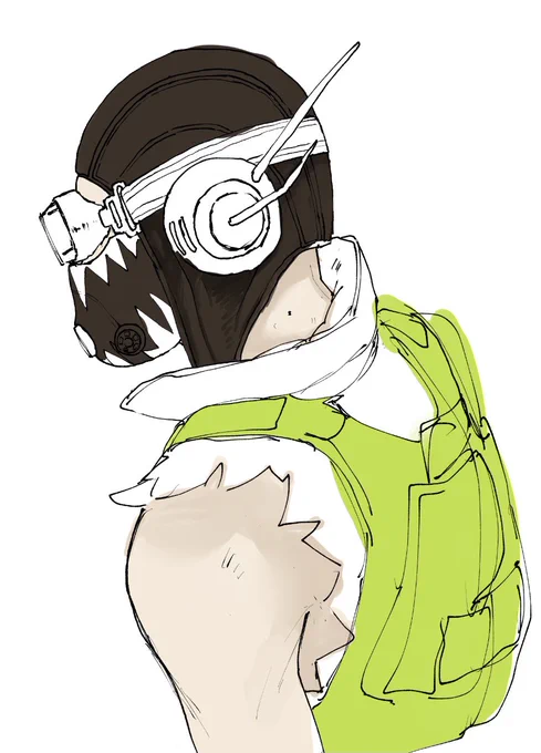 いつ描いたか記憶ないオクタン