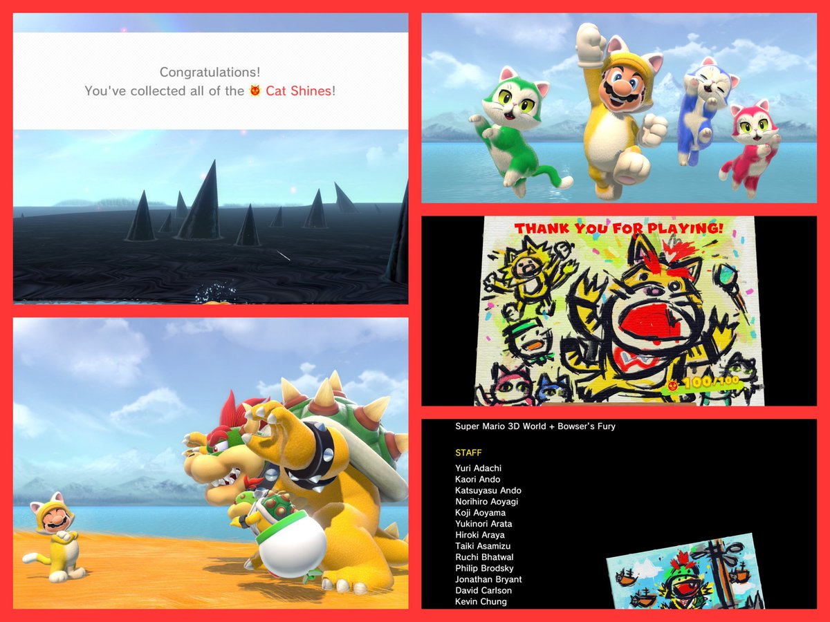 Bowser's Fury was a lot of fun. #JustBeatIt