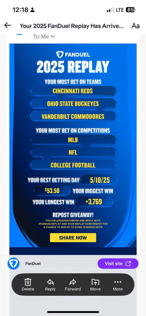 devgirll's tweet photo. @FDSportsbook #FanDuelReplay https://t.co/kSCzmy2j2n