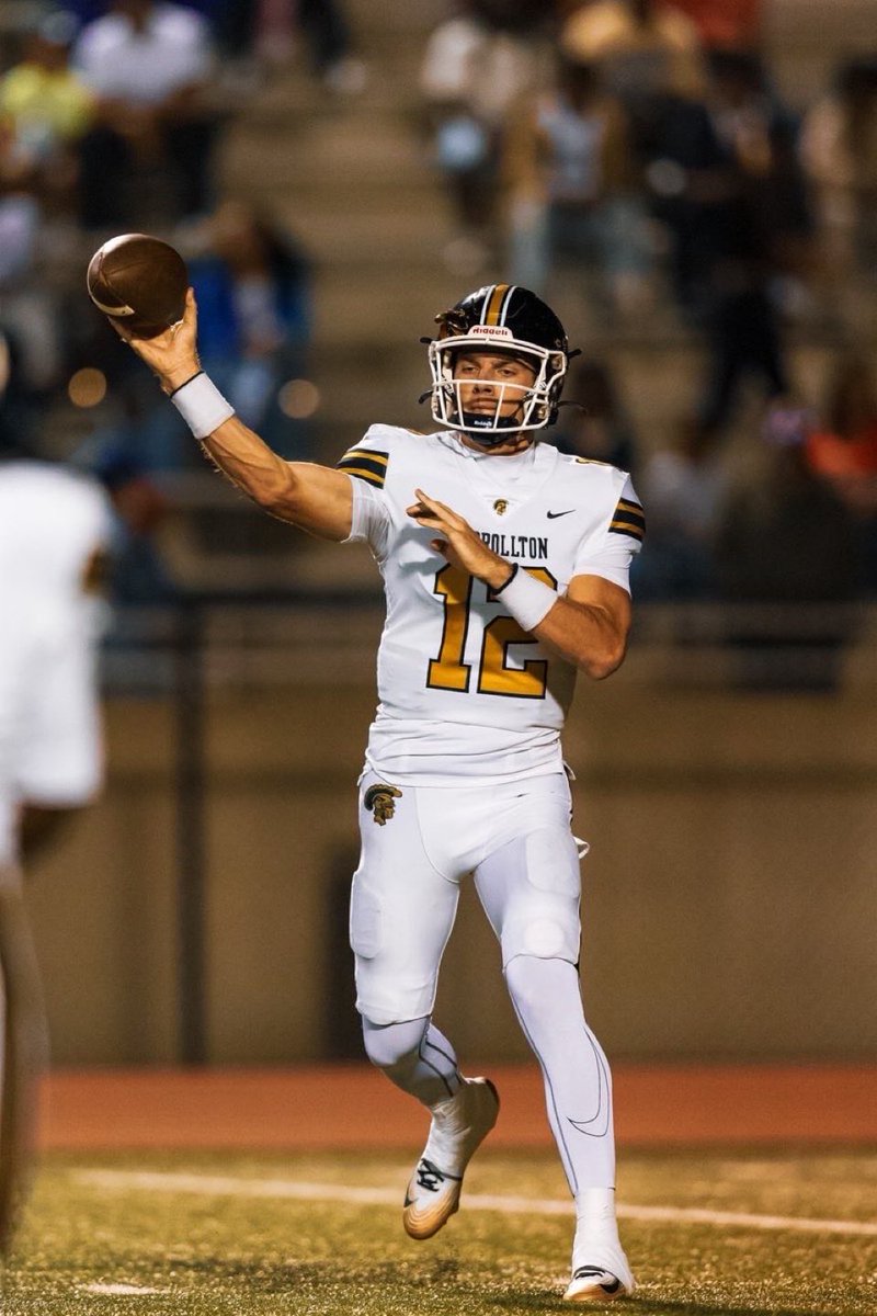 CarrolltonTroj1's tweet photo. 🚨 Portal season is here… but don’t overlook a QB worth evaluating.
Still available. Still hungry.

🟨⬛️Mason Holtzclaw⬛️🟨

@masonholtzclaw1

📏 6’3
⚖️ 213 lbs
📚 3.6 GPA

🎥: Highlights ⬇️
https://t.co/YmVL7yLIQM https://t.co/vJILajfQ7s