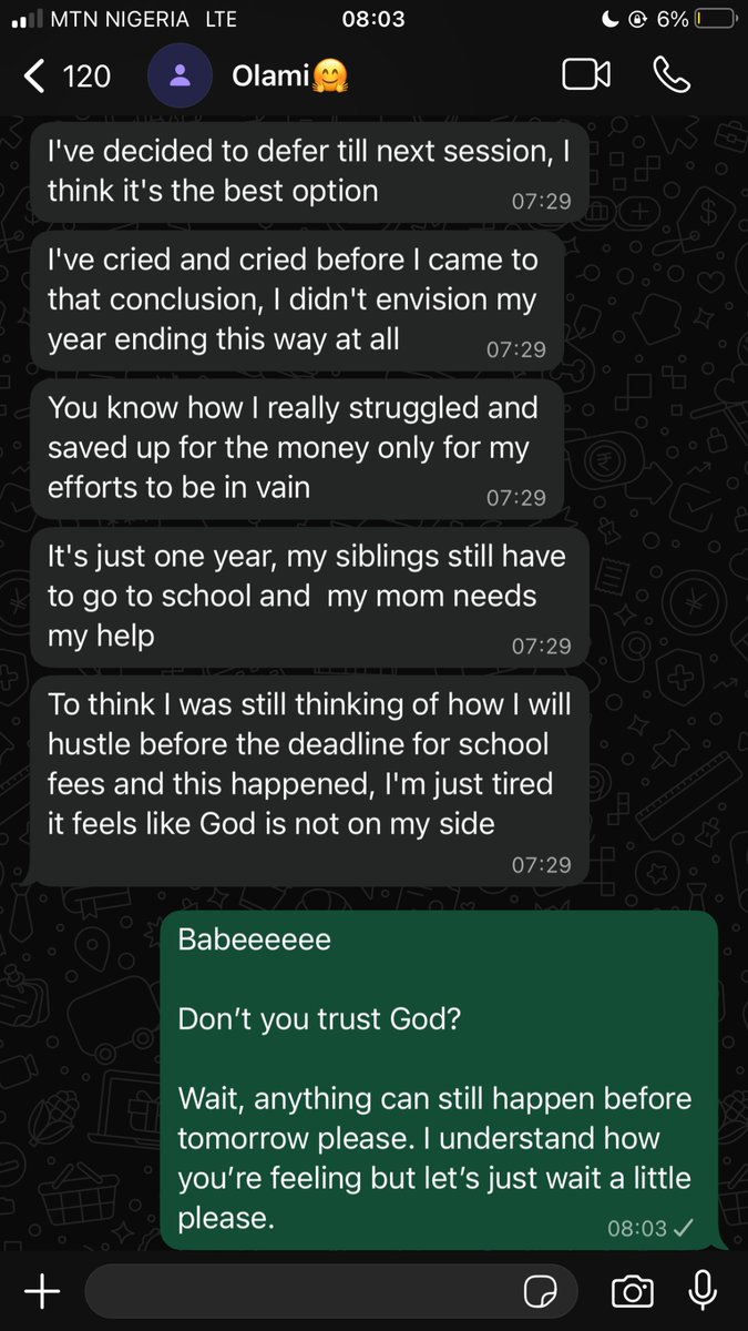 CRY FOR HELP

I posted this in the morning and it didn’t gain traction so I’m posting it again.

We need 300k in less than 48 hours, please help us in any way you can.

If you can’t help with money, kindly repost, please don’t ignore. This is our last hope😞🙏🏾

9017783232 Opay