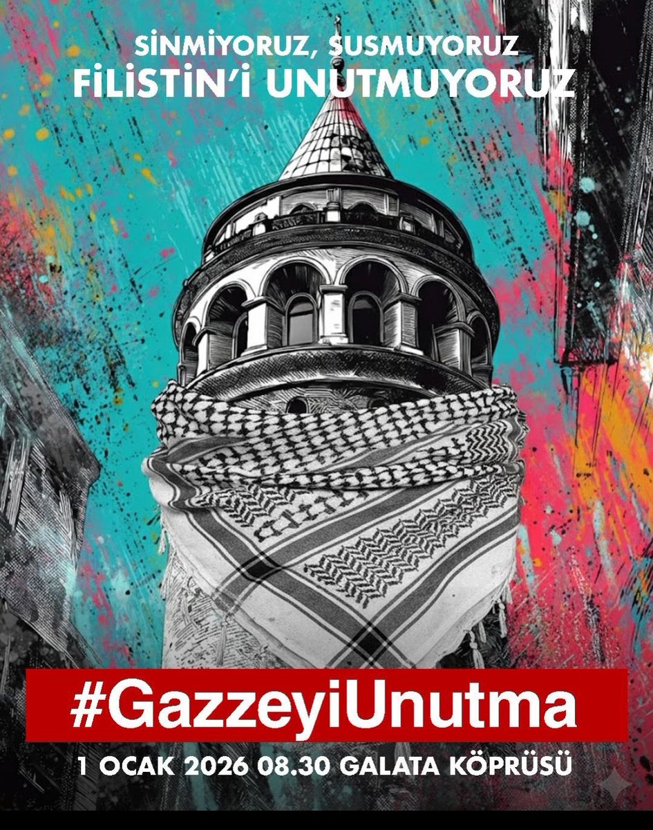 #GalataKöprüsü

Filistin için...