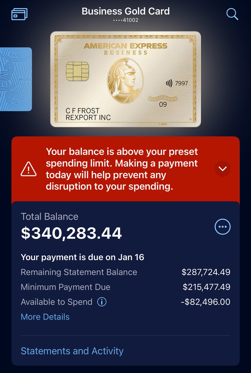 notcamcasey's tweet image. the lion maxes out his amex &amp;amp; then deletes the app 🦁