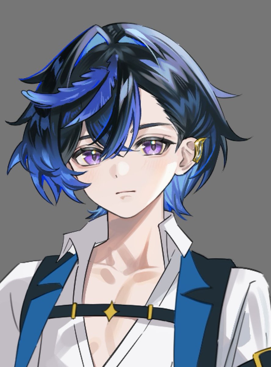 CureYunny's tweet image. feathery hair