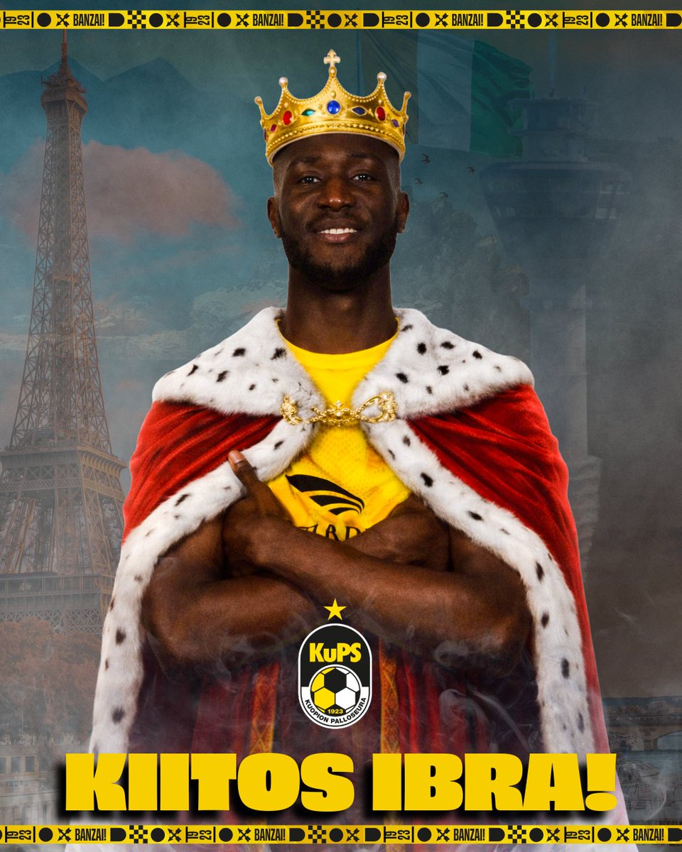 Ibrahim Cissen panosta ja vaikutusta Kuopion Palloseurassa on mahdoton kuvailla. Kaikki oleellinen näkyi kentällä – yhteinen matka jätti jälkensä ja muistot elävät.

Merci pour tout, Ibra. Peut-être que nos chemins se croiseront encore. D’ici là, tout le meilleur. 💛🖤