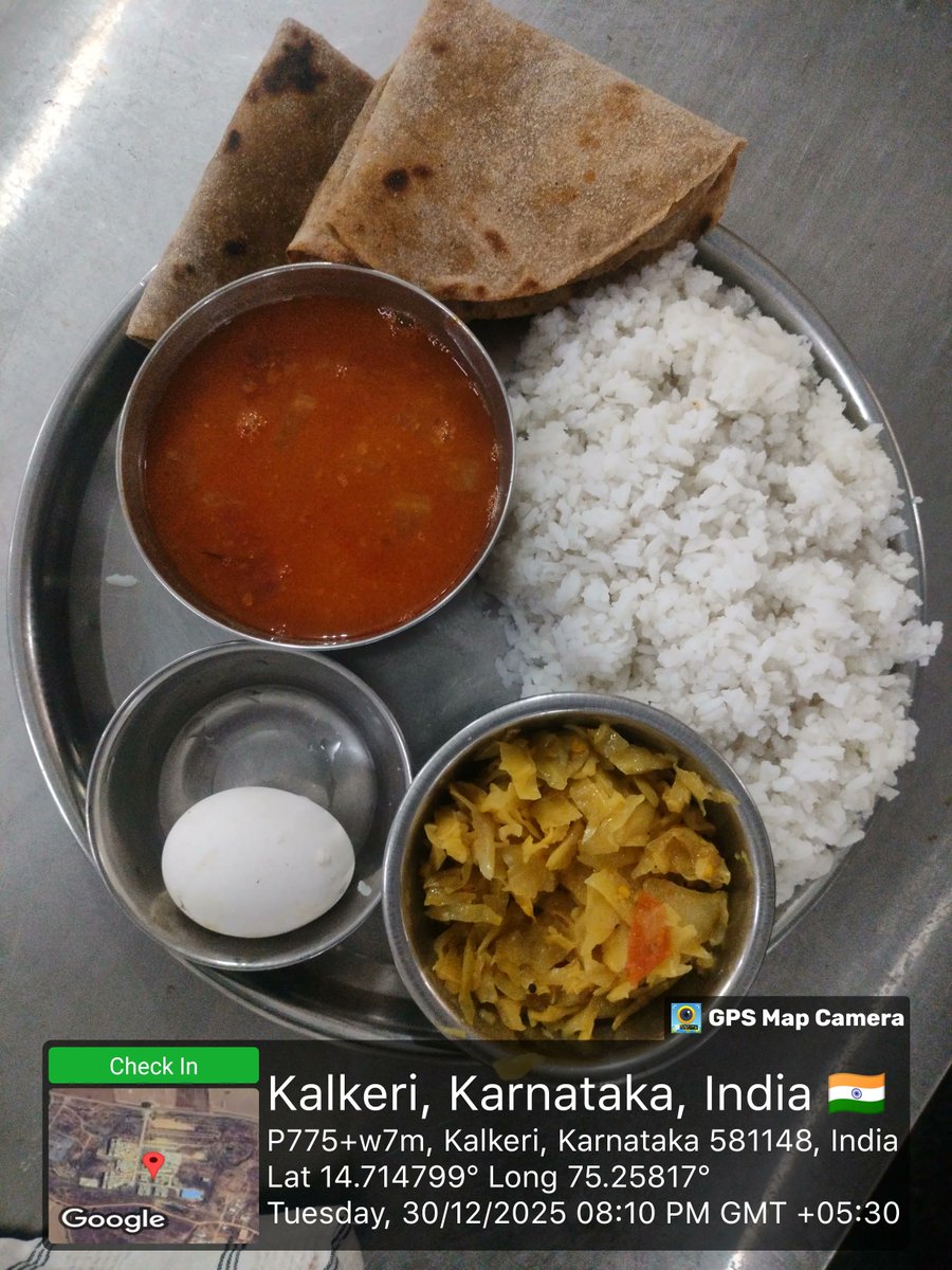 579Sc's tweet image. ರಾತ್ರಿಯ ಊಟ #SocialAudit_SWDMeals #SocialWelfare_Karnataka
