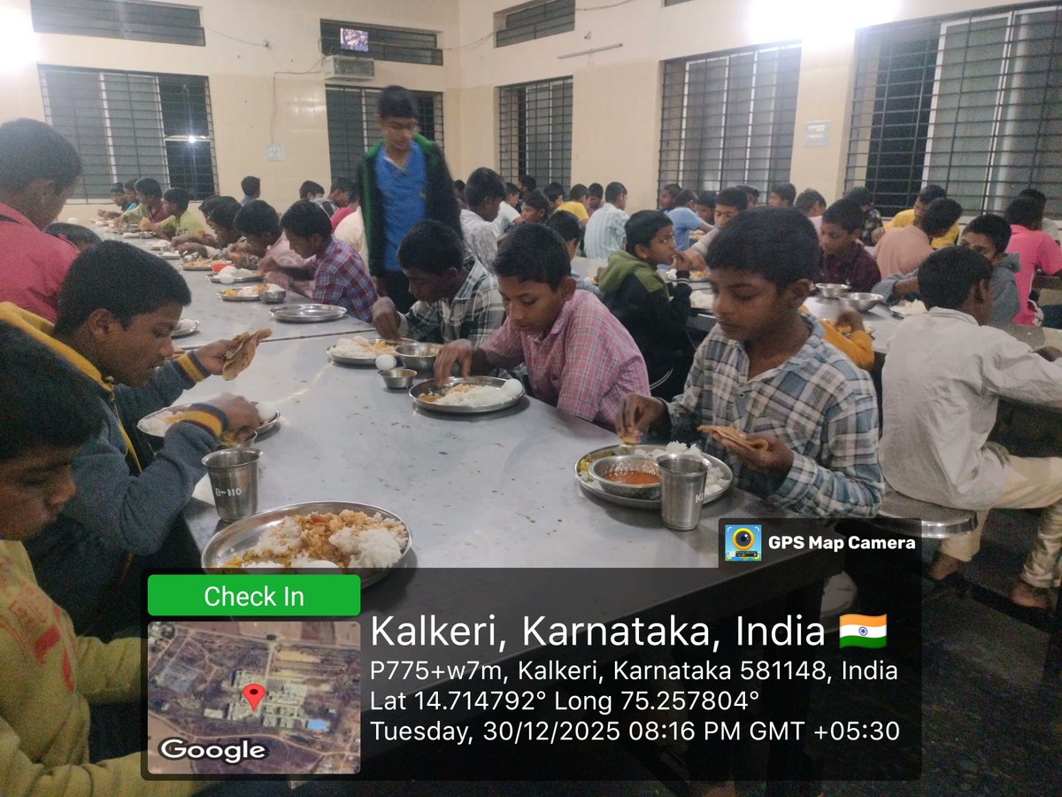 579Sc's tweet image. ರಾತ್ರಿಯ ಊಟ #SocialAudit_SWDMeals #SocialWelfare_Karnataka