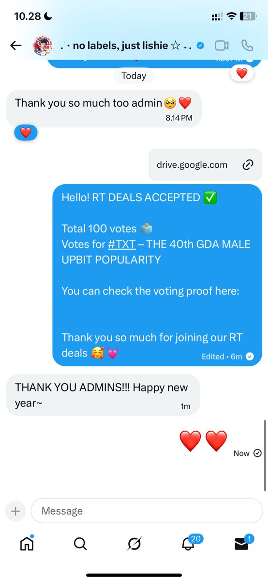 sell gda vote tweet media
