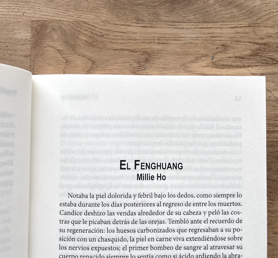 Millie_Ho's tweet photo. Thrilled to have my short story "The Fenghuang" translated into Spanish and included in @PodcastDeUrras, alongside other wonderful writers. "The Fenghuang" (first published in @LightspeedMag) is about a woman who habitually burns to death and then comes back to life. https://t.co/2kfOuoHQ1z