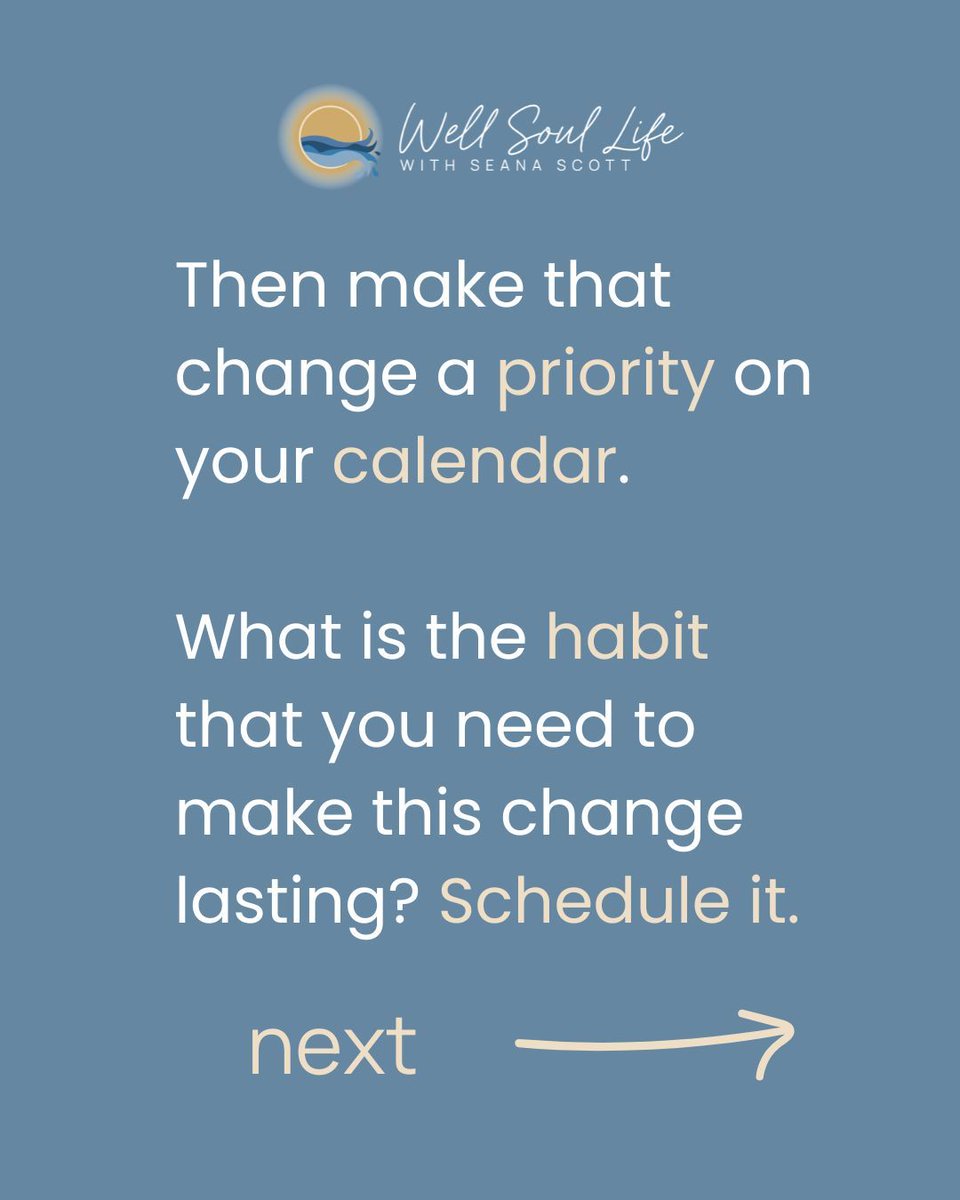 Want to set New Year goals, but feeling overwhelmed? 
👇 

1️⃣  Choose ONE area of life 

2️⃣  Name the ONE thing you can do to make ONE change. 

3️⃣  Then make that change a priority on your calendar. Schedule it. 

🎉 FREE 5-day Kickstart🎉  to live with purpose

Link in bio.