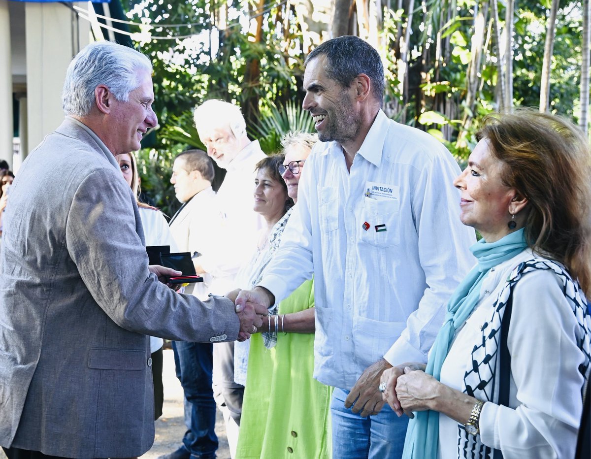 Con la presencia de <a href="/DiazCanelB/">Miguel Díaz-Canel Bermúdez</a> tuvo lugar acto central en ocasión del 65 aniversario de la fundación del #ICAP.

Se reconoció su trascendental aporte a la promoción de la solidaridad, las relaciones entre los pueblos y la defensa de la verdad de #Cuba en todos los países.