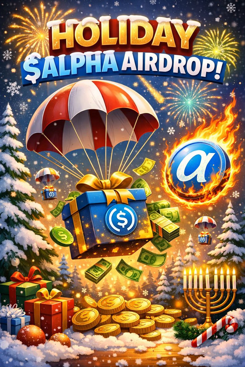 alphaarcade's tweet image. A holiday $USDC airdrop just hit wallets of all $ALPHA holders! 🎁💸 

75,101 $ALPHA was bought &amp;amp; burned with the other half of trading fees 🔥

Happy holidays $ALPHA fam 🫶

burn txn: allo.info/tx/U7HI2OXJ5SY…