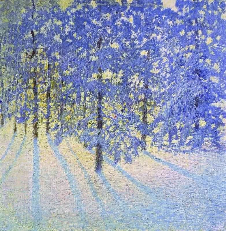 Winter Morning"  by Igor Emmanuilovich Grabar