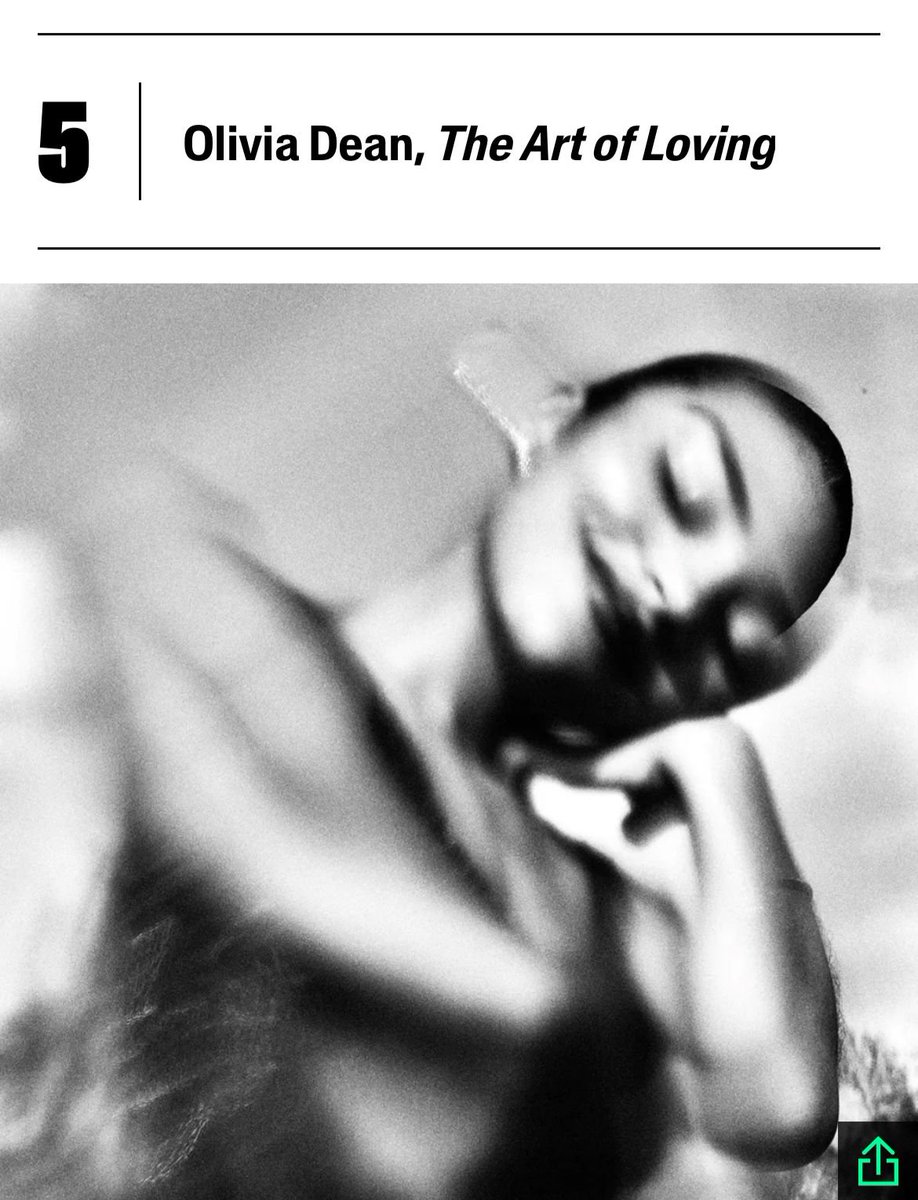 oliviadeandata's tweet image. Olivia Dean’s “The Art of Loving” has been ranked as the 5th best album of 2025 by @billboard staff! Full list: surli.cc/sgspai