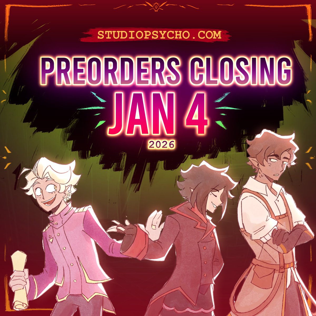 Studio Psycho | 💥 HEATHENS tweet media