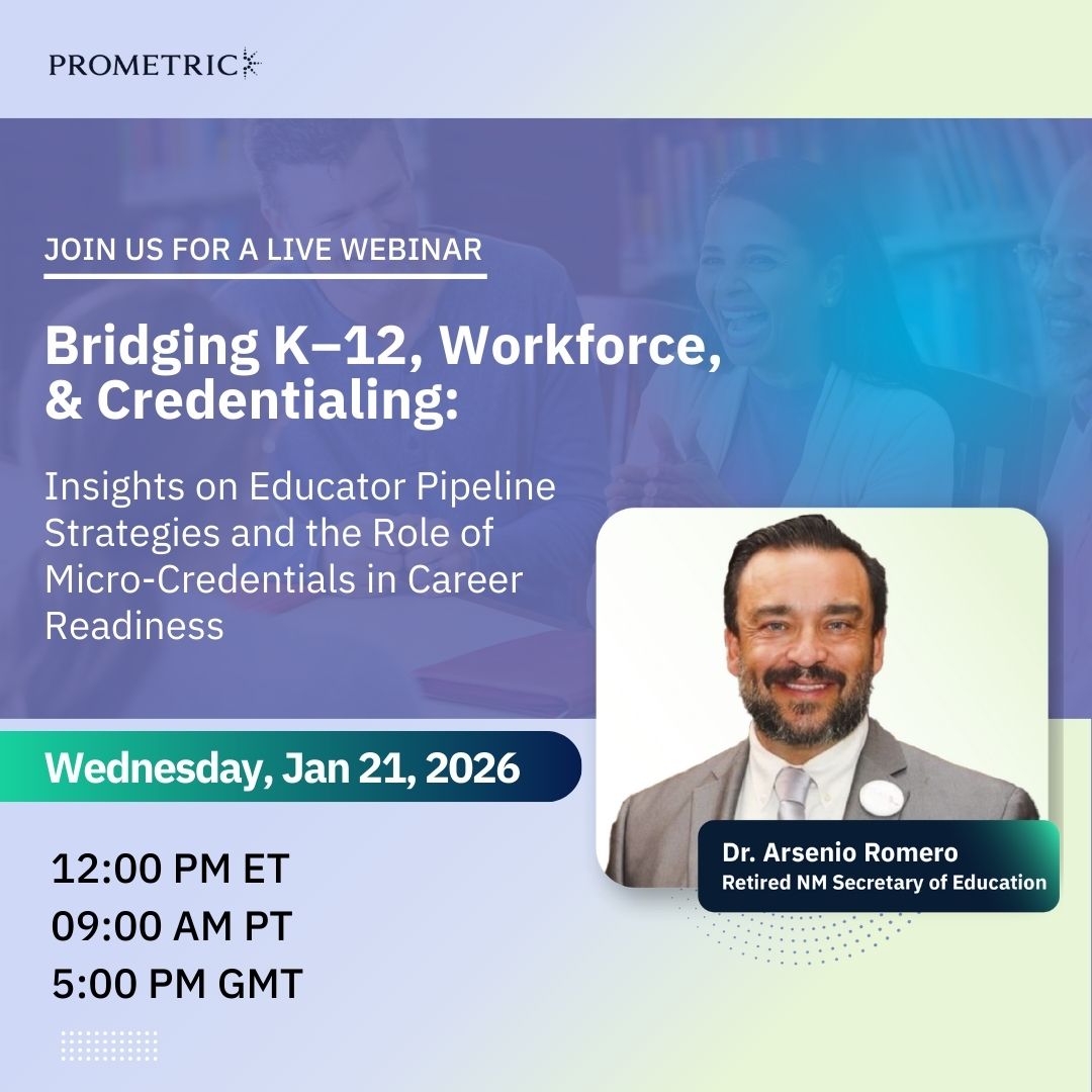 PrometricK12's tweet image. Bridge the gap between education and career? 🧠 Dr. Romero has answers. RSVP now : brnw.ch/21wYJiv