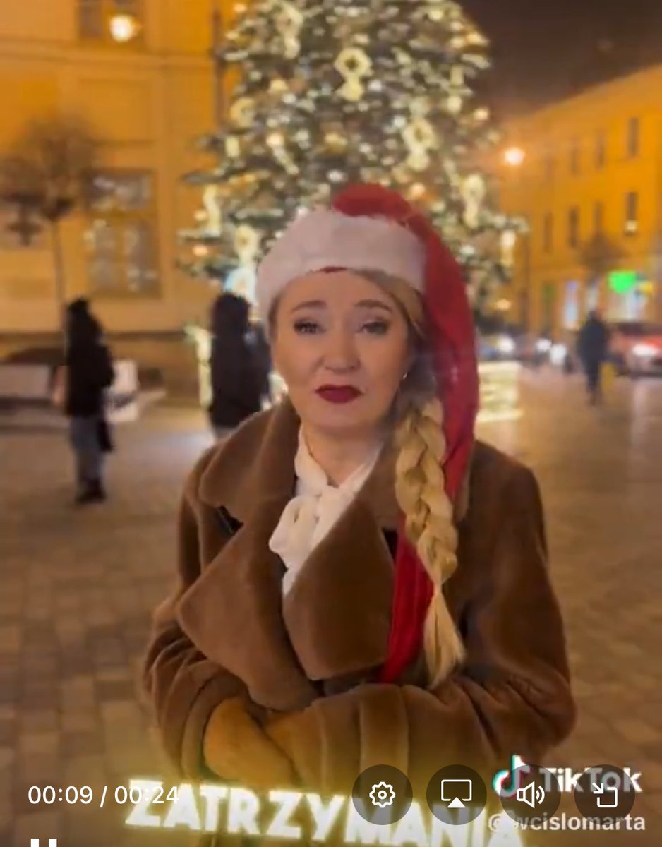 Czy wiesz Polaku Europejczyku, że ta Mikołajka ma kaszmirowy płaszcz warty od 7 do 9 tysięcy z Twoich podatków!