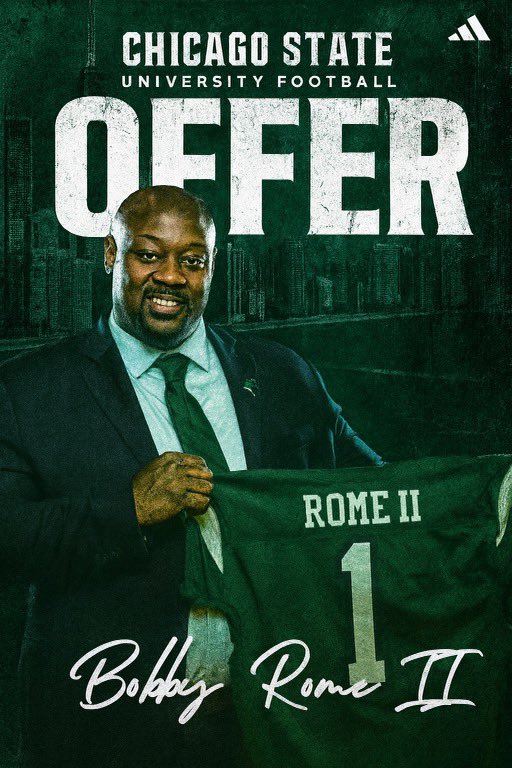 Blessed to receive a offer from Chicago State #AGTG <a href="/NFLuenceSports1/">NFLuence Sports Group</a>