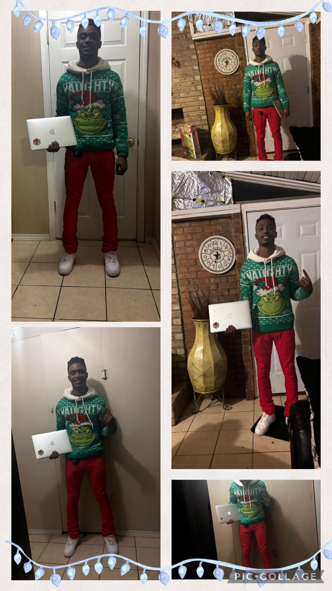 ewilson112's tweet photo. Blessed Christmas 2025 got what I wanted was a MacBook for awhile an got it thank my beloved mom she is the best, but I hope 2026 well be a everybody wins season keep a silent mindset and a kind heart . #mommasboy #blessed #2026newyearblessing https://t.co/LDPo5GCUGR