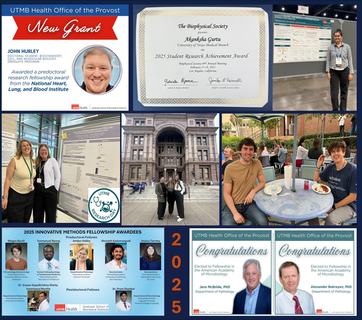 UTMB Graduate School of Biomedical Sciences tweet media