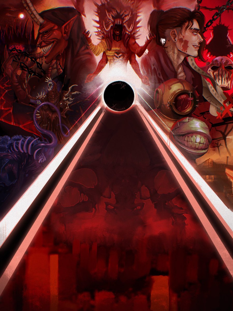 “Esse vai ser O MEU novo começo…” 
Arrasou diva!! Ano novo, começo novo🤘
#HEXATOMBE #Hexatombefanart #OrdemParanormal #ORDEMPARANORMALAPOCALIPSE