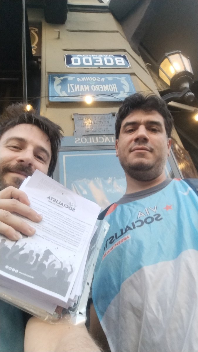 Termina el año, pero arranca la Parada 8️⃣ de Vía Socialista en tu Barrio.

Se viene Boedo!