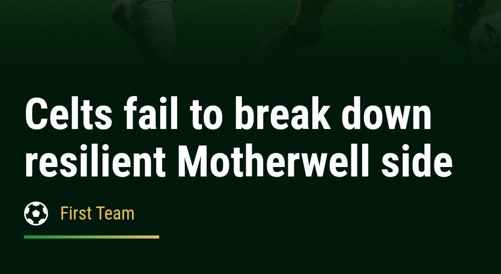 __GRB__'s tweet photo. @CelticFC "Motherwell run rings around a dismally coached Celtic team, who probably won't finish in the top 2 this season, due to a manager out his depth". Fixed it for you 👍 #Celtic https://t.co/MjSdZgS9Q1