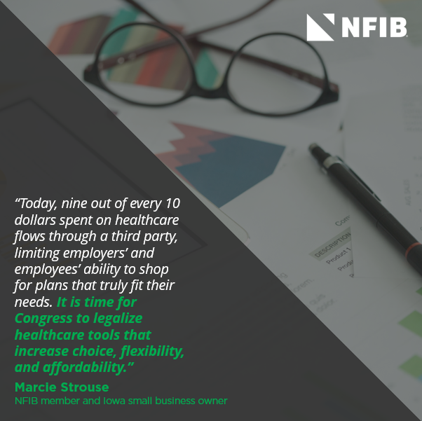 NFIB's tweet image. ICYMI: NFIB member and Iowa #smallbusiness owner, Marcie Strouse, testified before the U.S. Senate Committee with solutions to address the health care affordability crisis and improve the well-being of millions of American workers and their families.

Learn more about her…