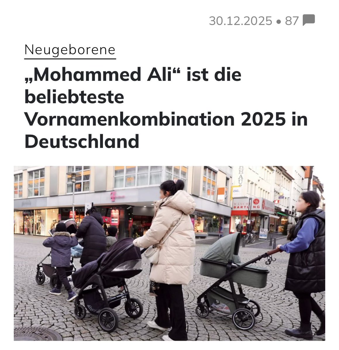 Wer hier von einer Islamisierung spricht, ist ein rechtsextremer Verschwörungstheoretiker.