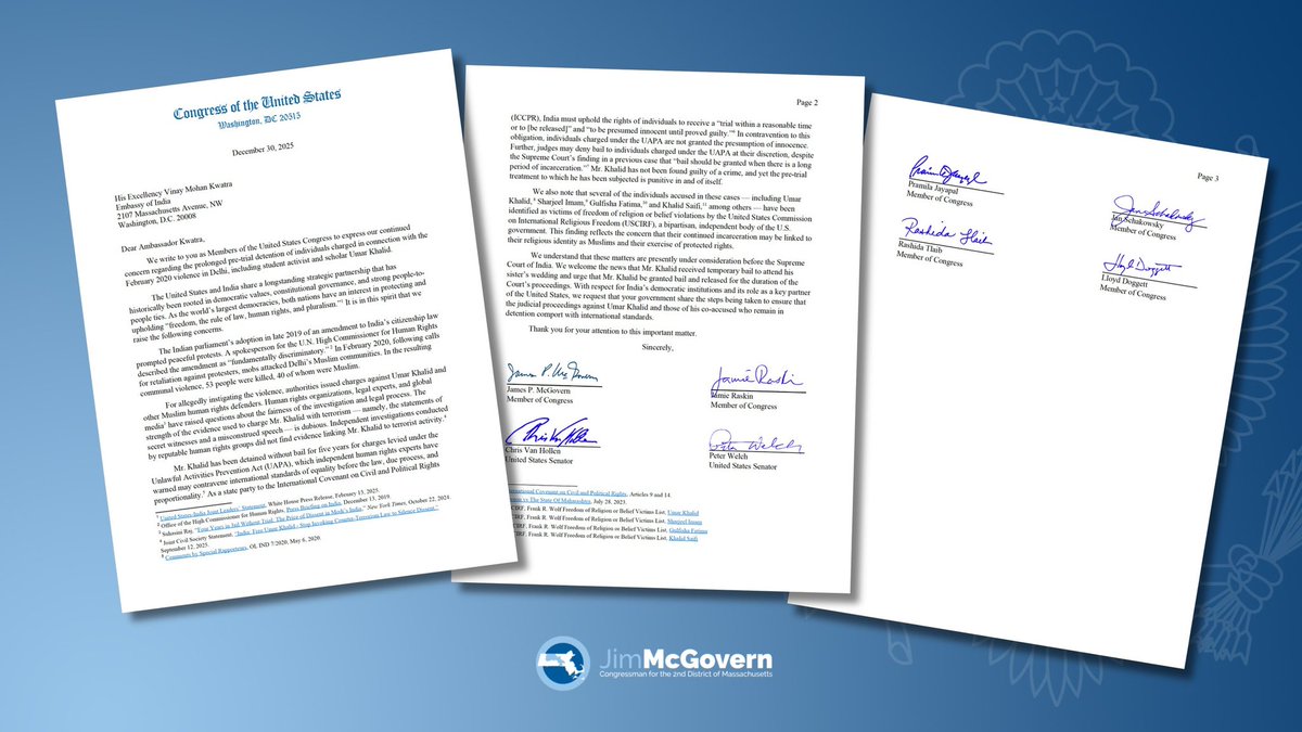 Rep. Jim McGovern tweet media