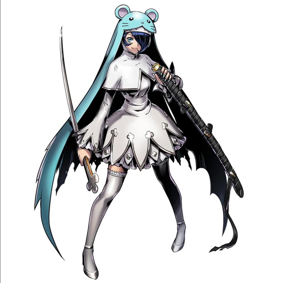 MegaRobotnik's tweet photo. @UnaAlienada_ En digimon Story: Cyber sleuth puedes jugar con las Sistermon Blanc, Noir, (Y Ciel en la versión japonesa o de PC) https://t.co/dB47dZZZTD