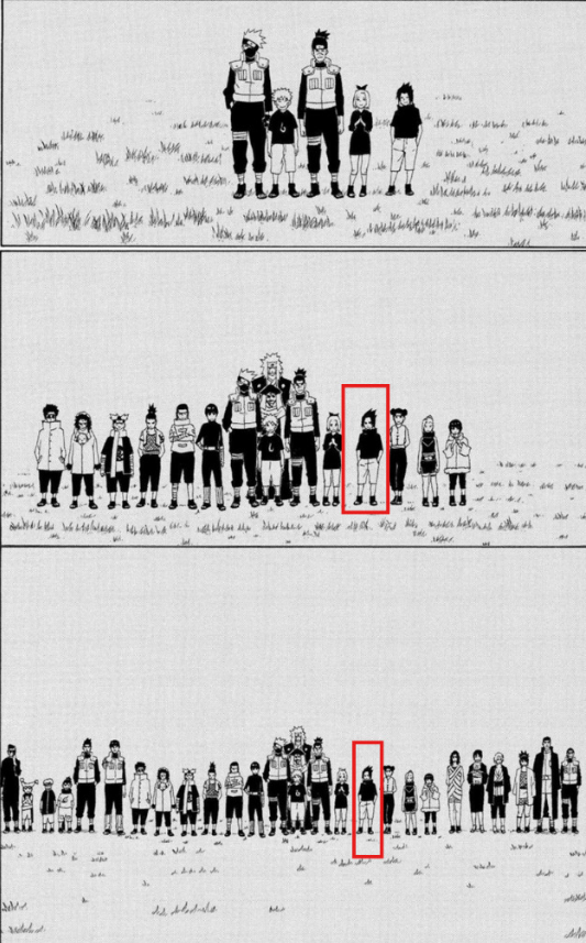 badgalsasuke2_0's tweet image. But for some reason, Naruto placed Sasuke on the side of the girls instead of alongside the rest of his male friends like Shikamaru, Choji and Neji. Why? Possibly Naruto subconsciously rejecting the idea of Sasuke being merely another one of his male peers