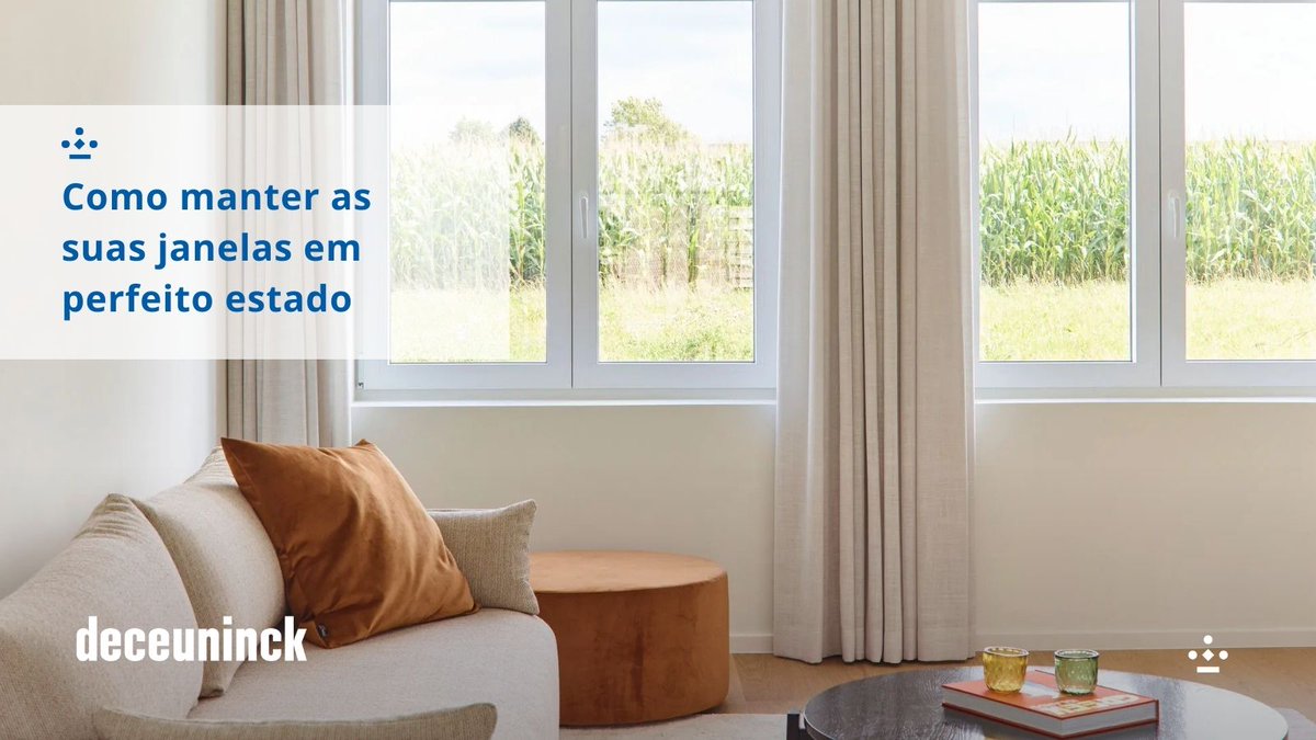 🧼 Mantém as janelas Deceuninck em perfeito estado: limpa perfis com pano húmido, retira a película protetora após a instalação, lubrifica ferragens anualmente e evita químicos agressivos. 

Cuidados simples para durabilidade e eficiência 🏡✨

#Deceuninck #JanelasPVC