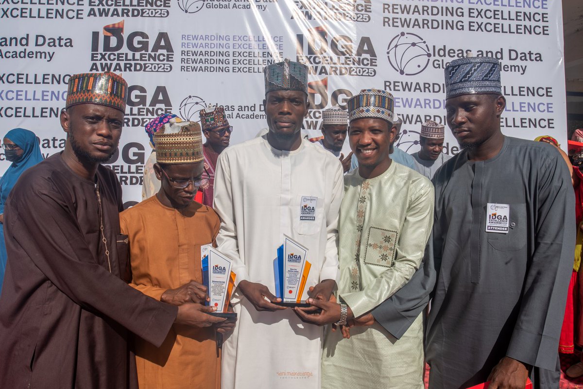 mbkado's tweet photo. Honored to receive the IDGA Excellence Award 2025 🏆  

Grateful to the @IDGA team for the recognition.  

Huge thanks to my family, friends, colleagues, and the amazing communities at Readers Hub &amp; Furqaan Hub. 

Let’s keep driving positive change! 💪🌍 https://t.co/fvDbNvFxkl