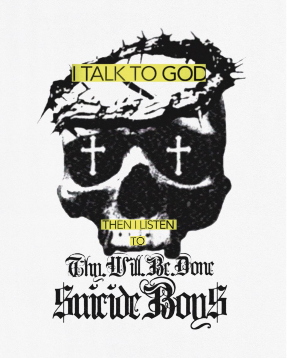 SUICIDEBOYS's tweet image. AND FORGIVE US OUR TRESPASSES, AS WE FORGIVE THOSE WHO TRESPASS AGAINST US

orcd.co/thywillbedone