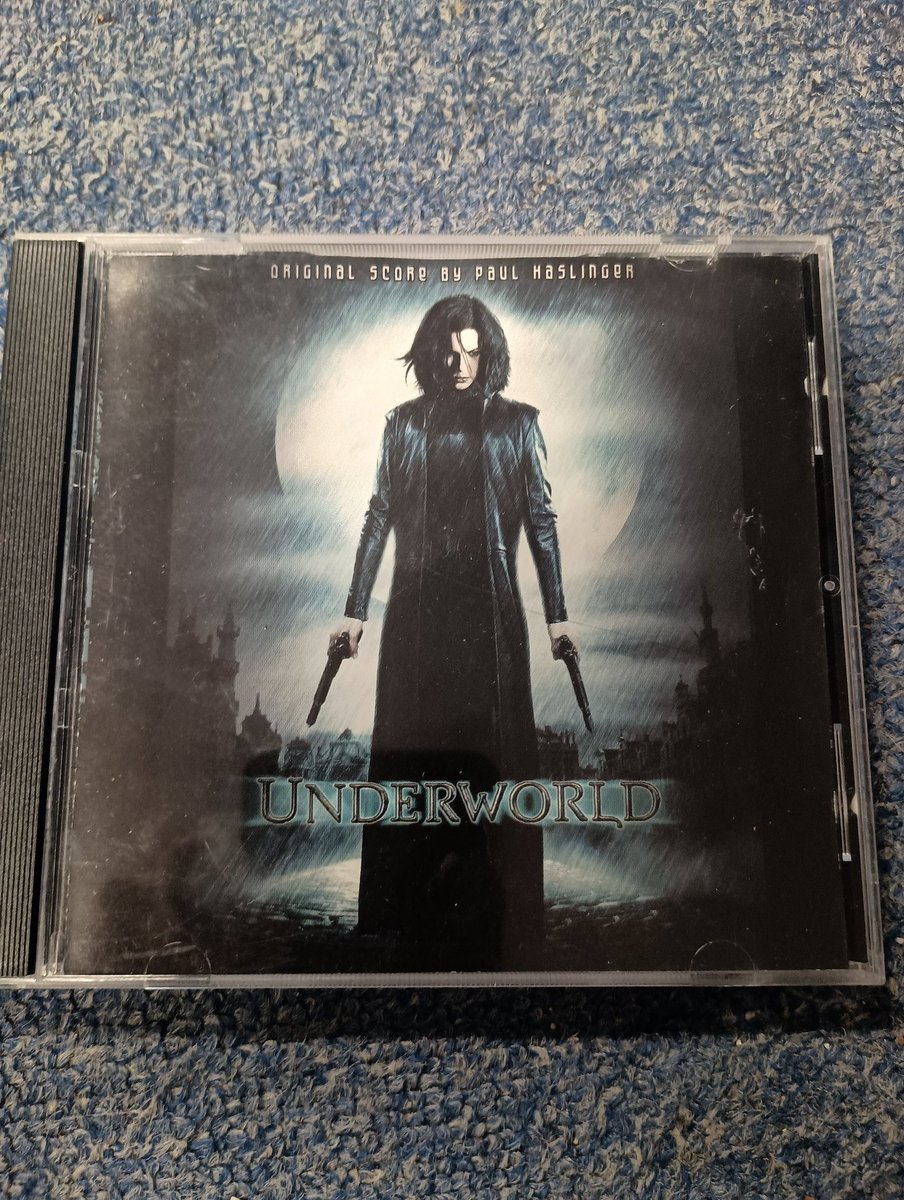 vampireminute's tweet image. Underworld score obtained for the radio show to play