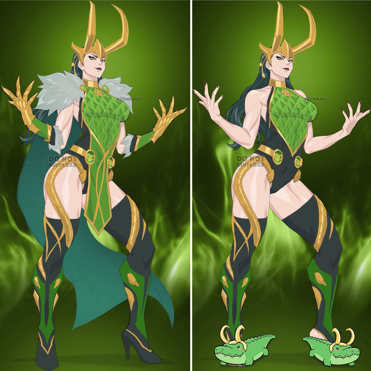 KevinRAGES's tweet image. Lady Loki