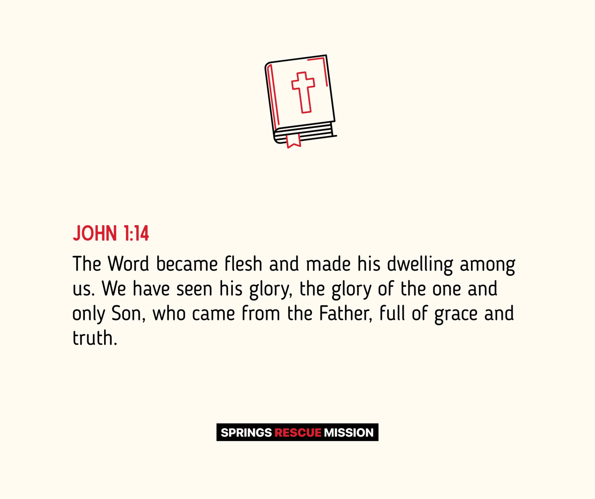 In 2026, let's be a living representation of grace and truth to all of our neighbors — just like Christ, the living Word, is for each one of us.

#LoveBigger #MultiplyHope #LiveFully