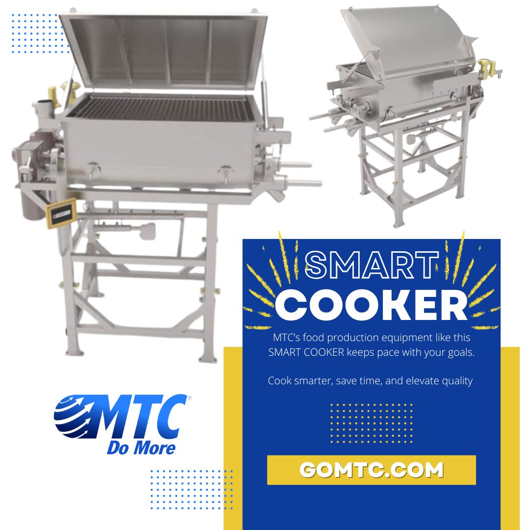 From beans to complex recipes, the #SmartCooker is built for food producers who demand quality and innovation. In 2026, choose equipment that keeps pace with your goals. Cook smarter, save time, and elevate quality with #MTC’s Smart Cooker.
#FoodProduction #GoMTC #MTCDoMore