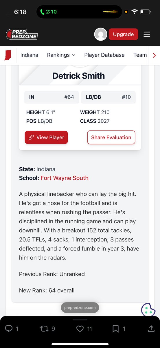 Detrick “D3” Smith III tweet media