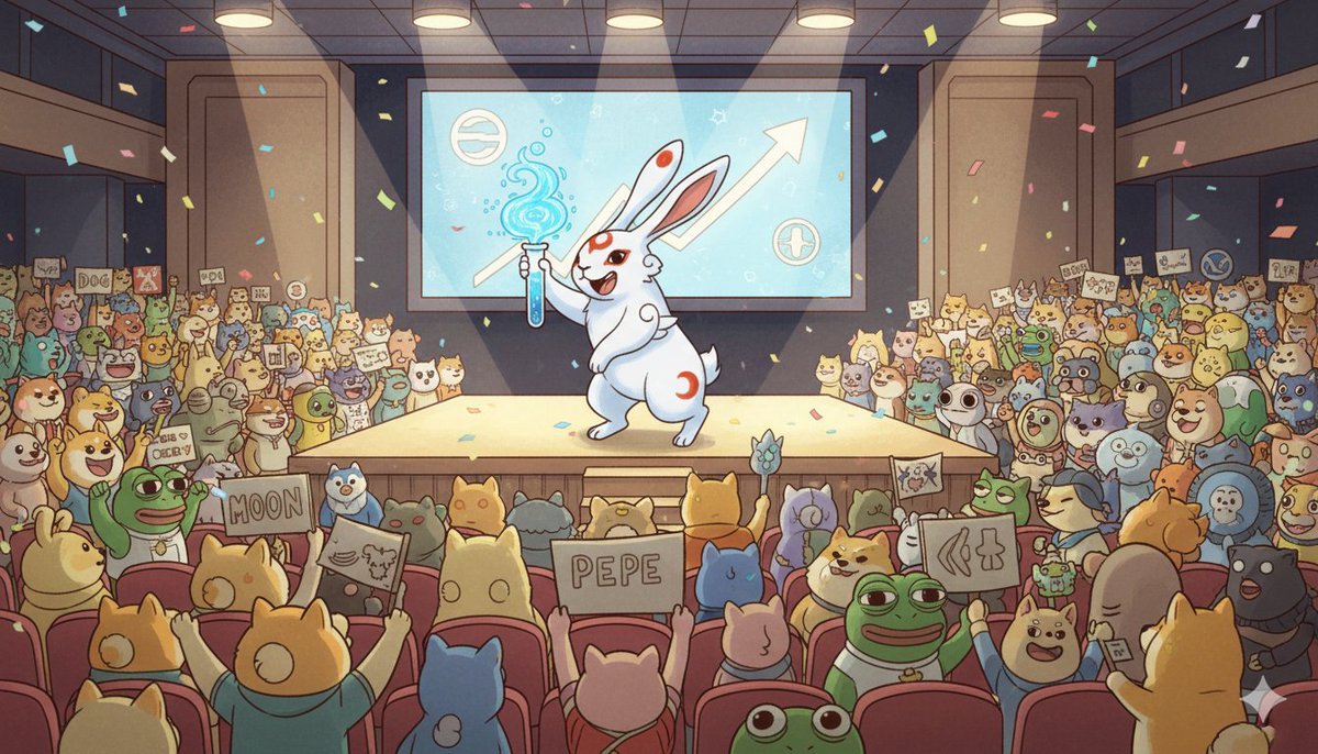 Over millennia,#MoonRabbit has become associated with the search for eternal life and longevity.Goal of #Longevity DAO is to incentivise researchers and entrepreneurs of the nascent Longevity industry through #crypto,distributed ledgers and #web3 

dex-trade.com/spot/trading/A… 
#AAA