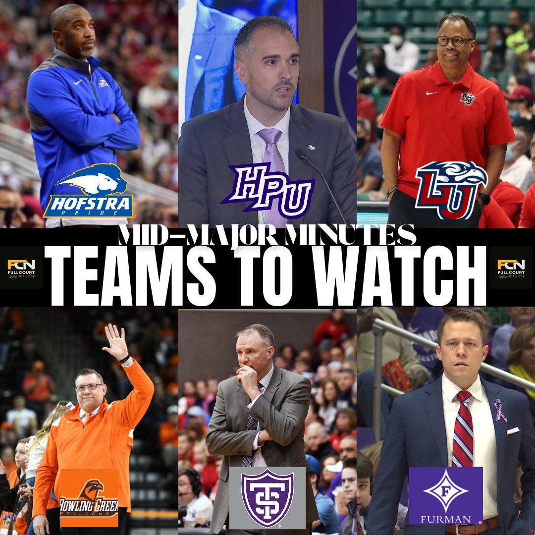 This week's College Basketball Weekly's Mid Major Minutesss, we talk 6 solid programs that are ROLLING and keep your eye on these teams.

- <a href="/HofstraMBB/">Hofstra Men's Basketball</a> under <a href="/speeddeamon/">Speedy Claxton</a> has be a model of consistency...consistent winning and this year is no different as the Pride have knocked