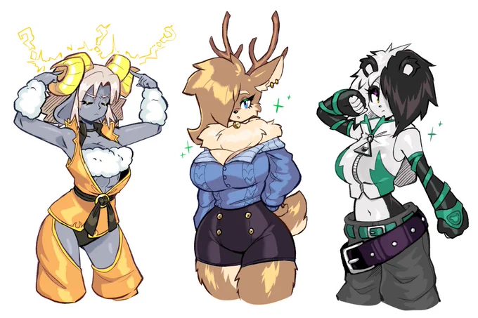 A few sketch comms from today's stream.