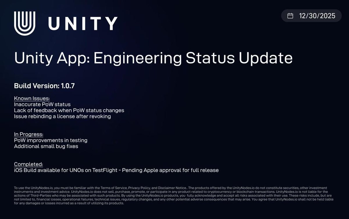 Unity Network tweet media