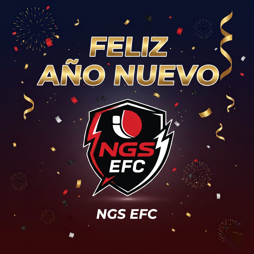 Desde <a href="/NGS_EFC/">NGS EFC Team</a> deseamos a toda la comunidad de Clubes Pro de FC26...

🎉FELIZ AÑO NUEVO🎉

Suerte en las próximas temporadas compañeros🍀

<a href="/NGS_EFC/">NGS EFC Team</a>🎮♥️🤍🖤
<a href="/_chocolate3000/">AYUDAS FIFA CHOCO3K🐦</a>🏟️
<a href="/ComunidadClubes/">COMUNIDAD CLUBS 🎮⚽️</a>🥅
<a href="/ComunidadClubs/">Comunidad ClubsPro 🌍</a>🌍
<a href="/ComunidadCpro/">ComunidadCpro</a>🎙️
<a href="/VPCL_Spain/">VPCL España</a>🏆
<a href="/VPG_Spain/">Virtual Pro Gaming España</a>🏆
<a href="/LigaVPA/">VPA ESPAÑA (Virtual Pro Association) 🇪🇦</a>🏆
#StopRacismo🛑