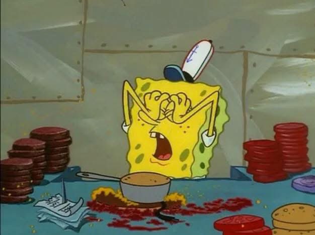 quando você tá trabalhando por um salário baixo em um restaurante insalubre e vê o Jacquin entrando na cozinha com uma equipe de filmagem