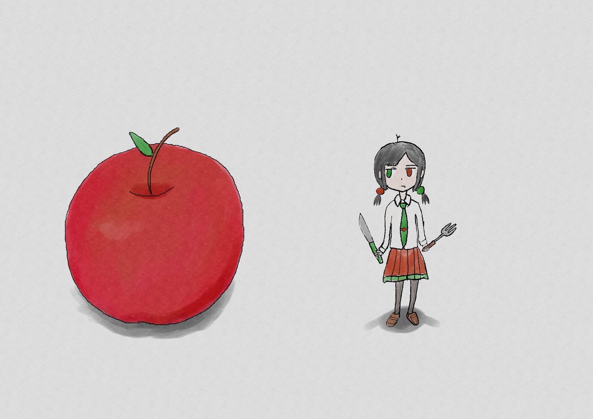 InTheFruitPunch's tweet photo. VS　ビッグアップル https://t.co/shZhoYhLMW