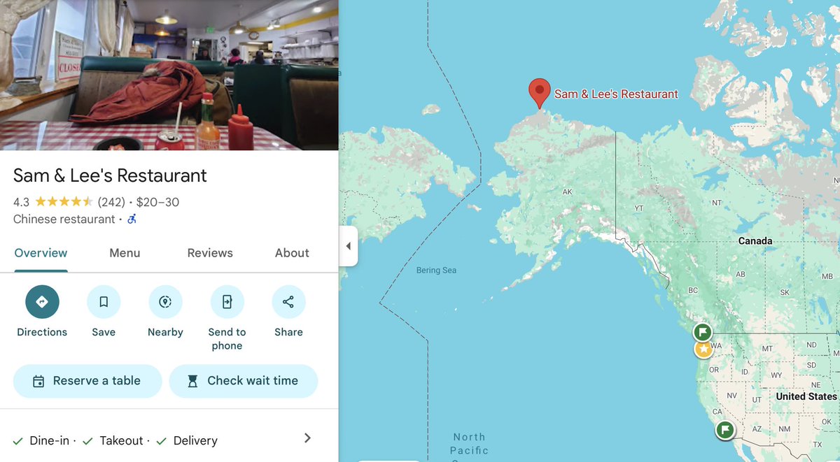 _EricHu's tweet photo. Been researching the northernmost / most remote Chinese restaurants in the world https://t.co/yjO7aDwdQi